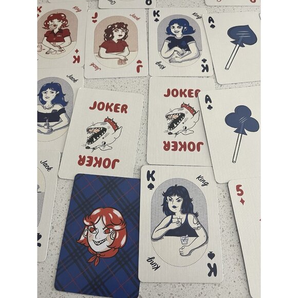 All Bets are Off Playing Cards by Tuesday Bassen New in Box Chronicle Books - Picture 4 of 6